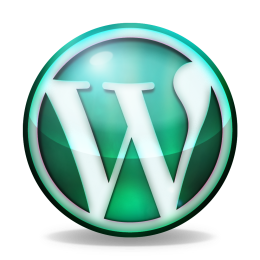 Green orb WordPress logo