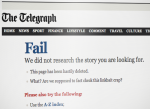 Telegraph fail